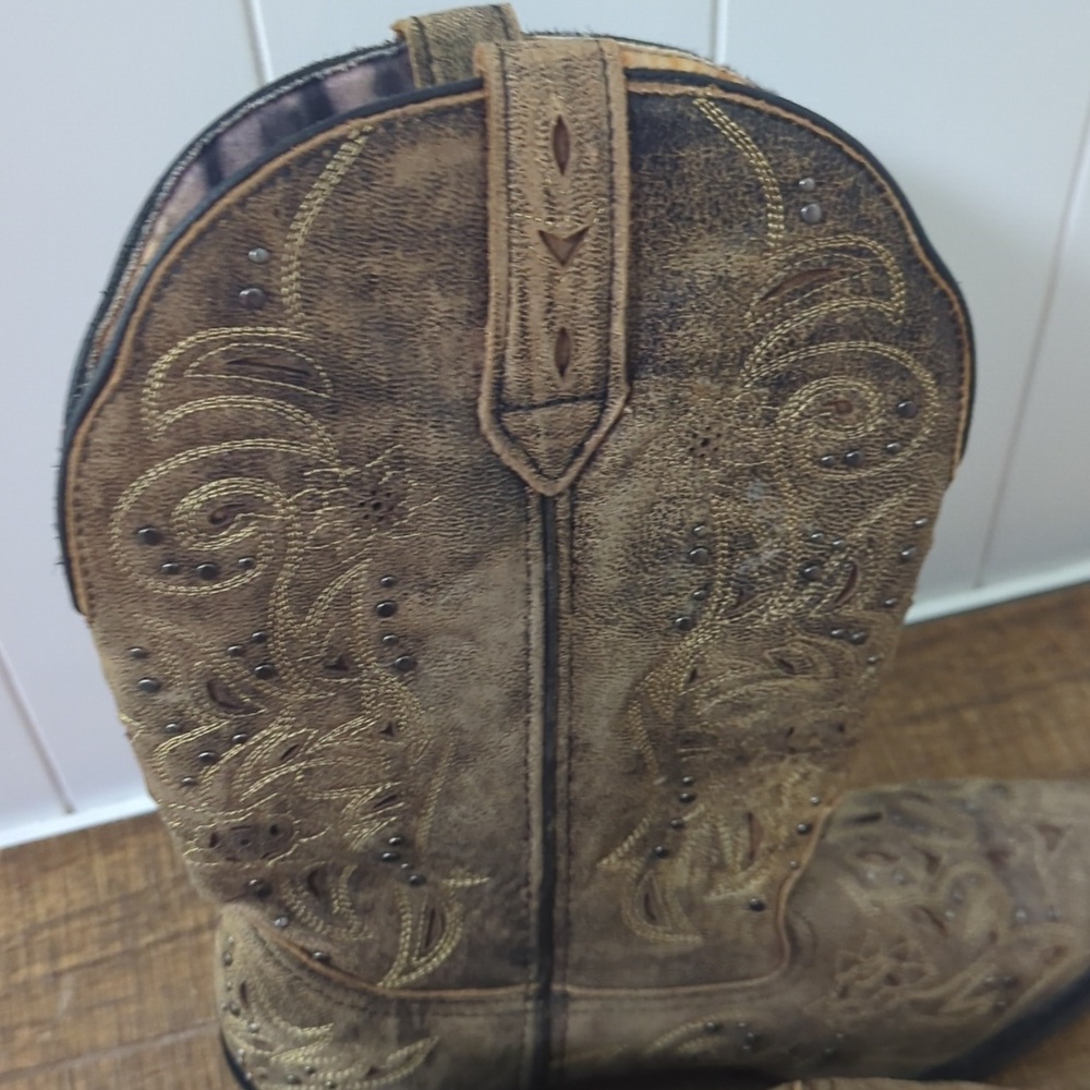 Laredo Vanessa Embroidered Western Cowboy Boots - Picture 6 of 12